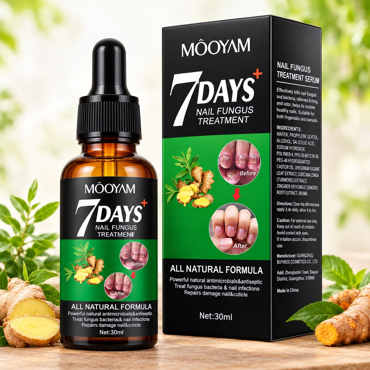 MOOYAM Nail Treatment Serum👉30 ml.